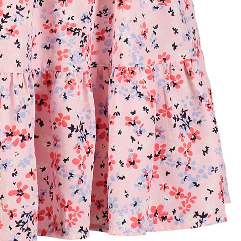 Tommy Hilfiger Girls Ruffle-Trim Floral Dress XL - Picture 3 of 7